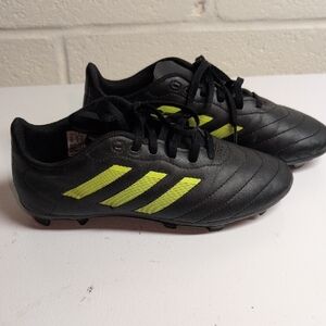 adidas Black and Yellow Sneakers with Synthetic Upper and Traction Sole